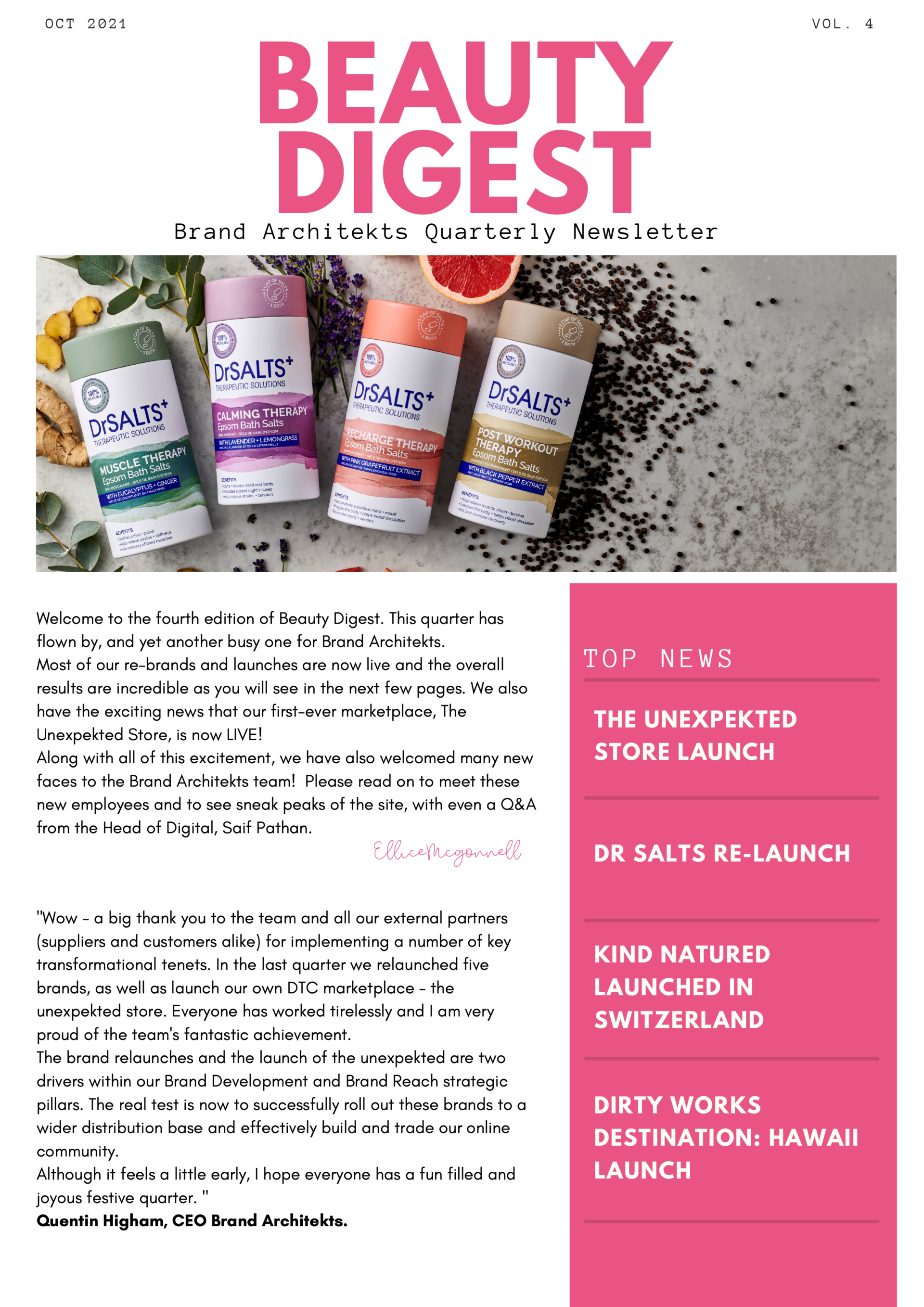 Beauty Digest Volume 4 Oct 21 1