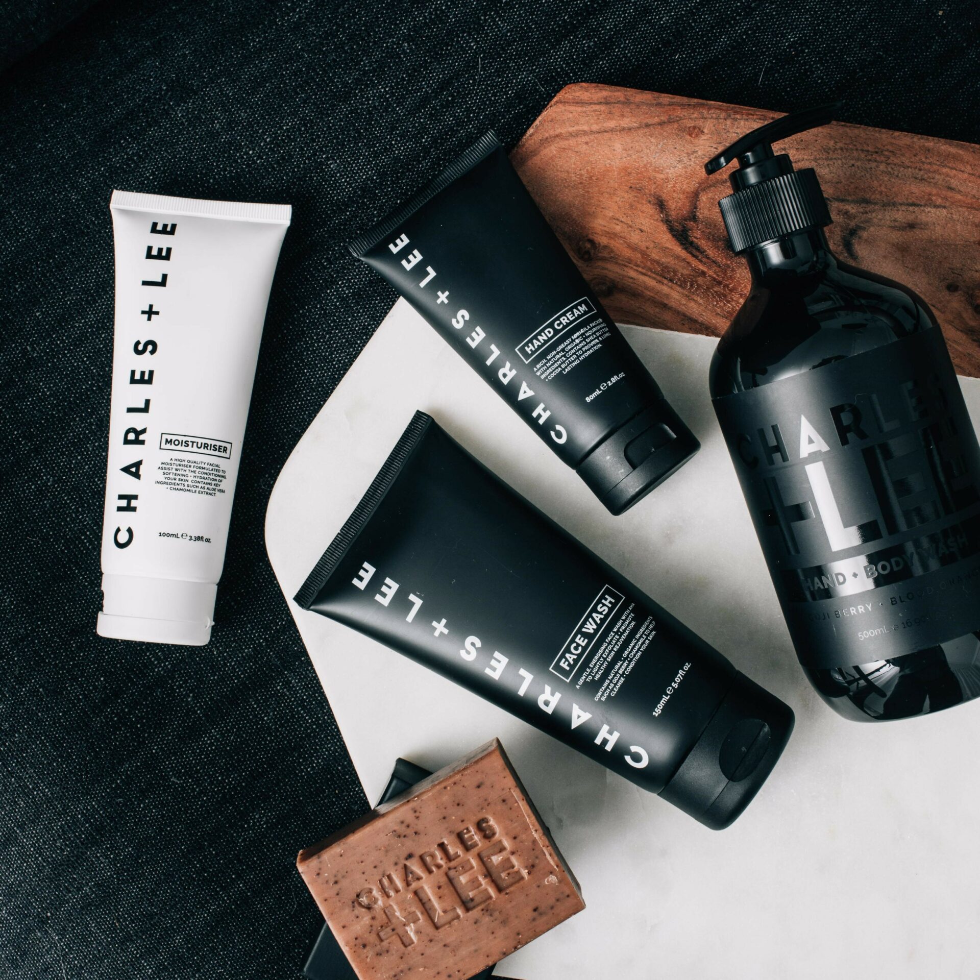 Aussi Male Grooming Brand Charles + Lee