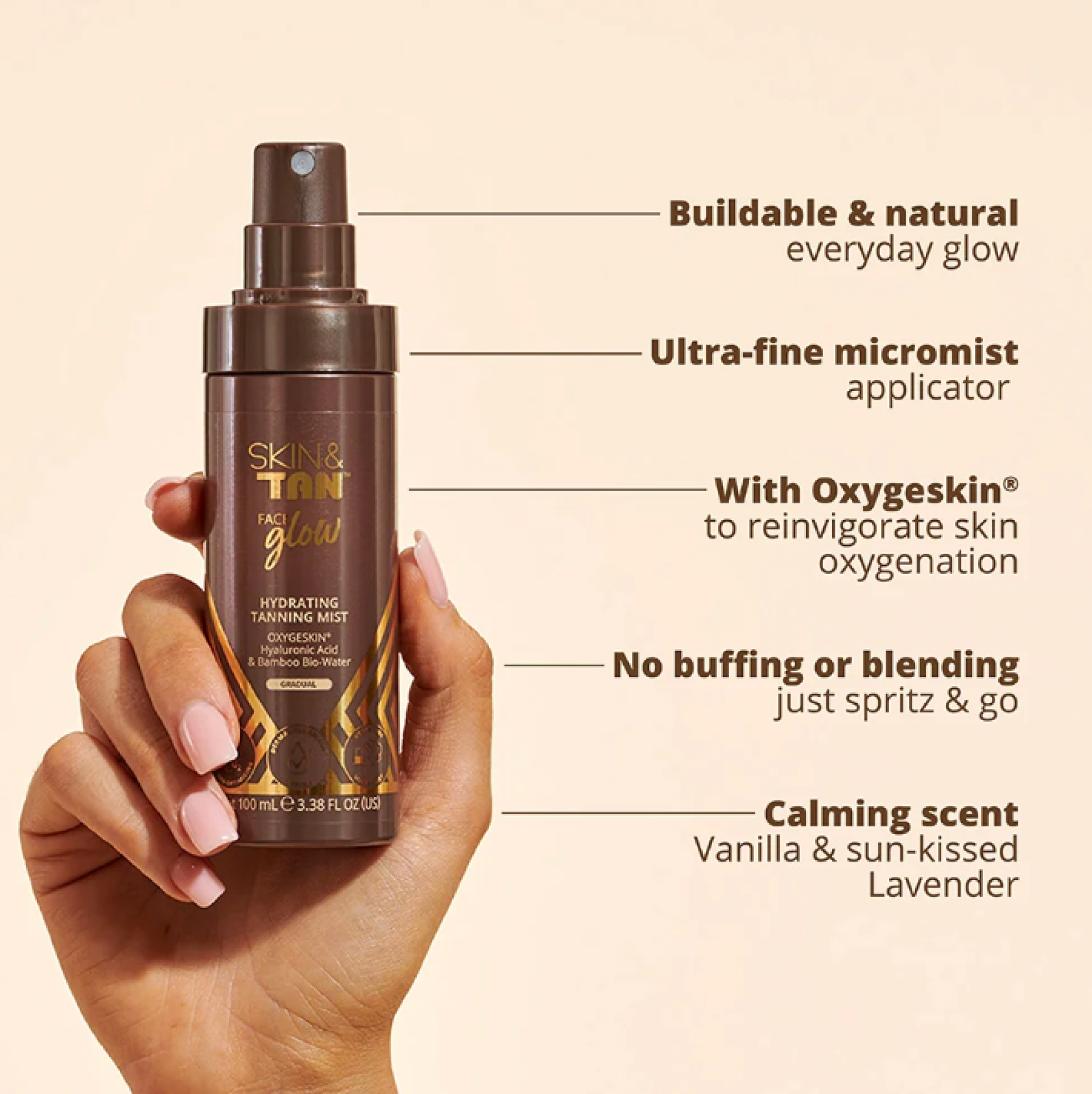 Face glow mist