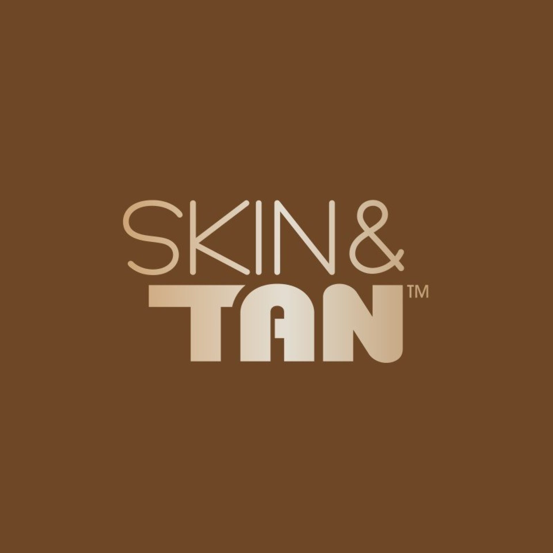 Skin and tan logo